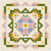 Aria Quilt Kit - Faux Spring