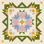 Aria Quilt Kit - Faux Spring