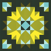 Aria Quilt Kit - Electric Pickle