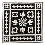 Artemis + Fowl Quilt Kit - 2 Tone Black and Unbleached