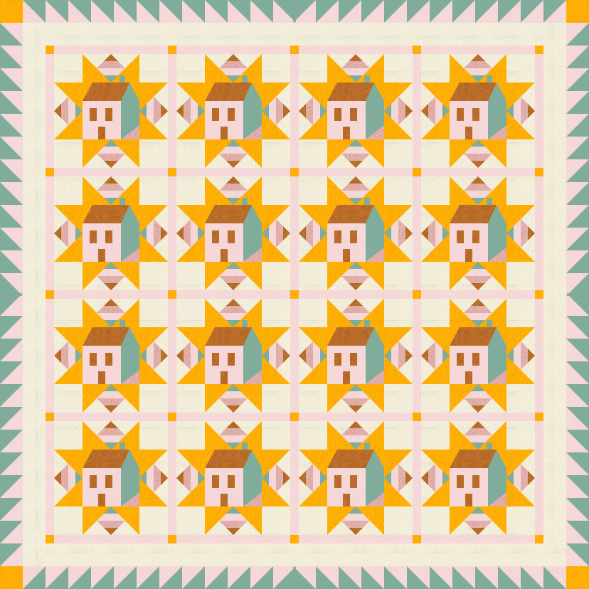 cottage_core_quilt_kit_coverish_bed_size.png