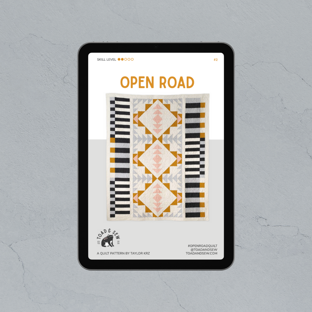 Open Road Quilt Pattern
