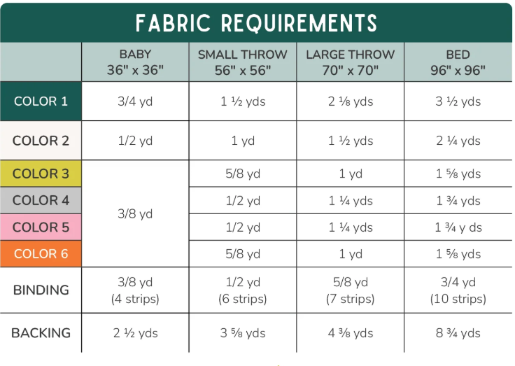 Time Capsule Quilt Printed Pattern