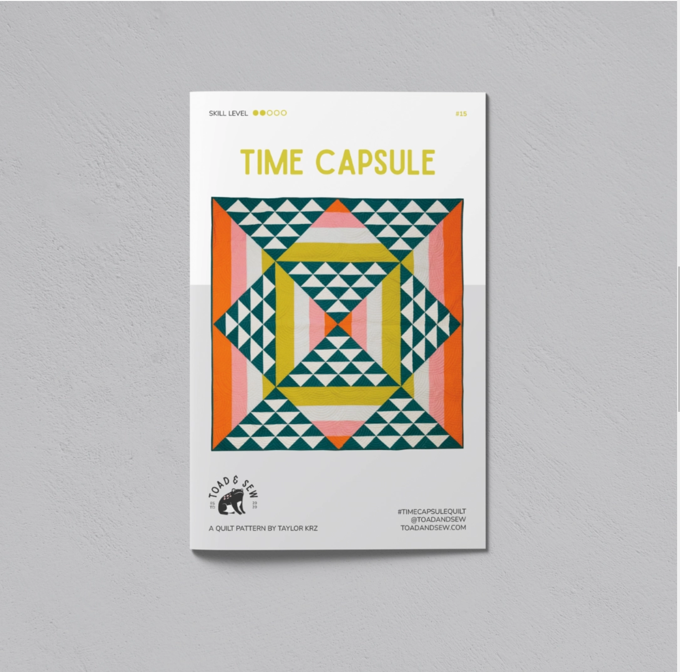 Time Capsule Quilt Printed Pattern