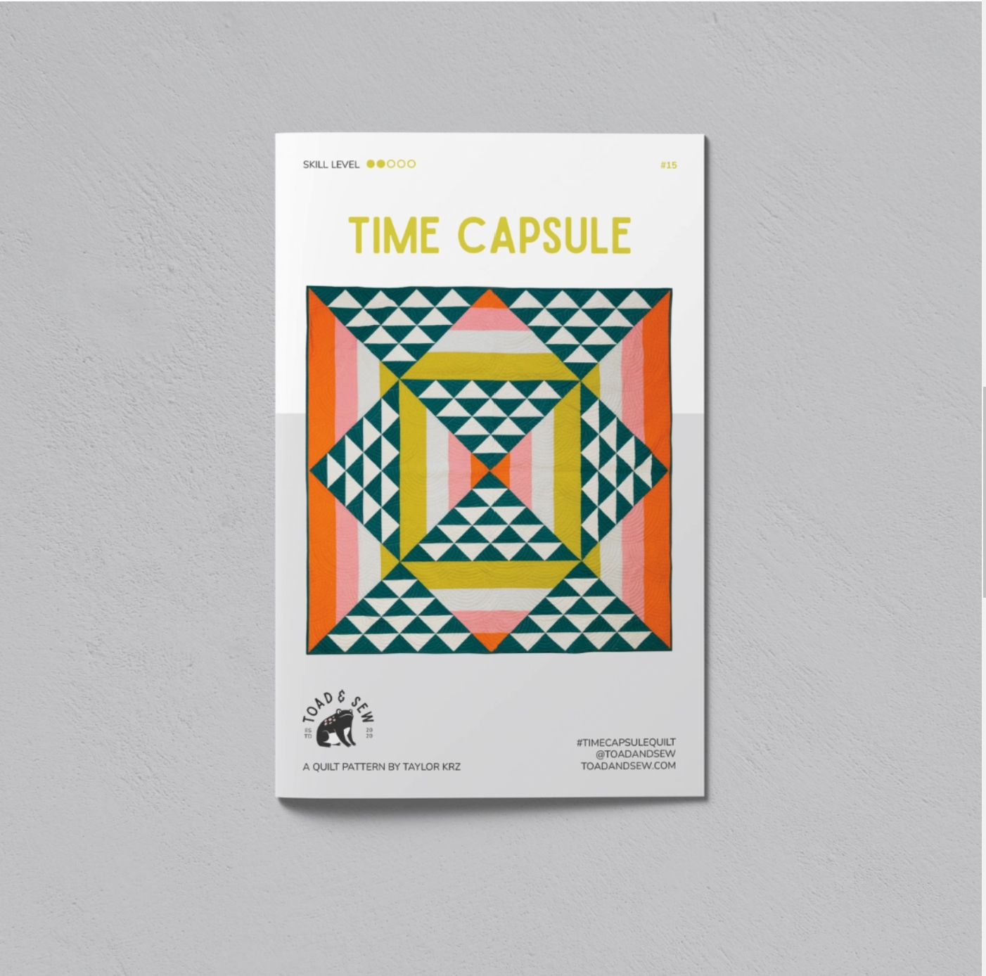 Time Capsule Quilt Printed Pattern
