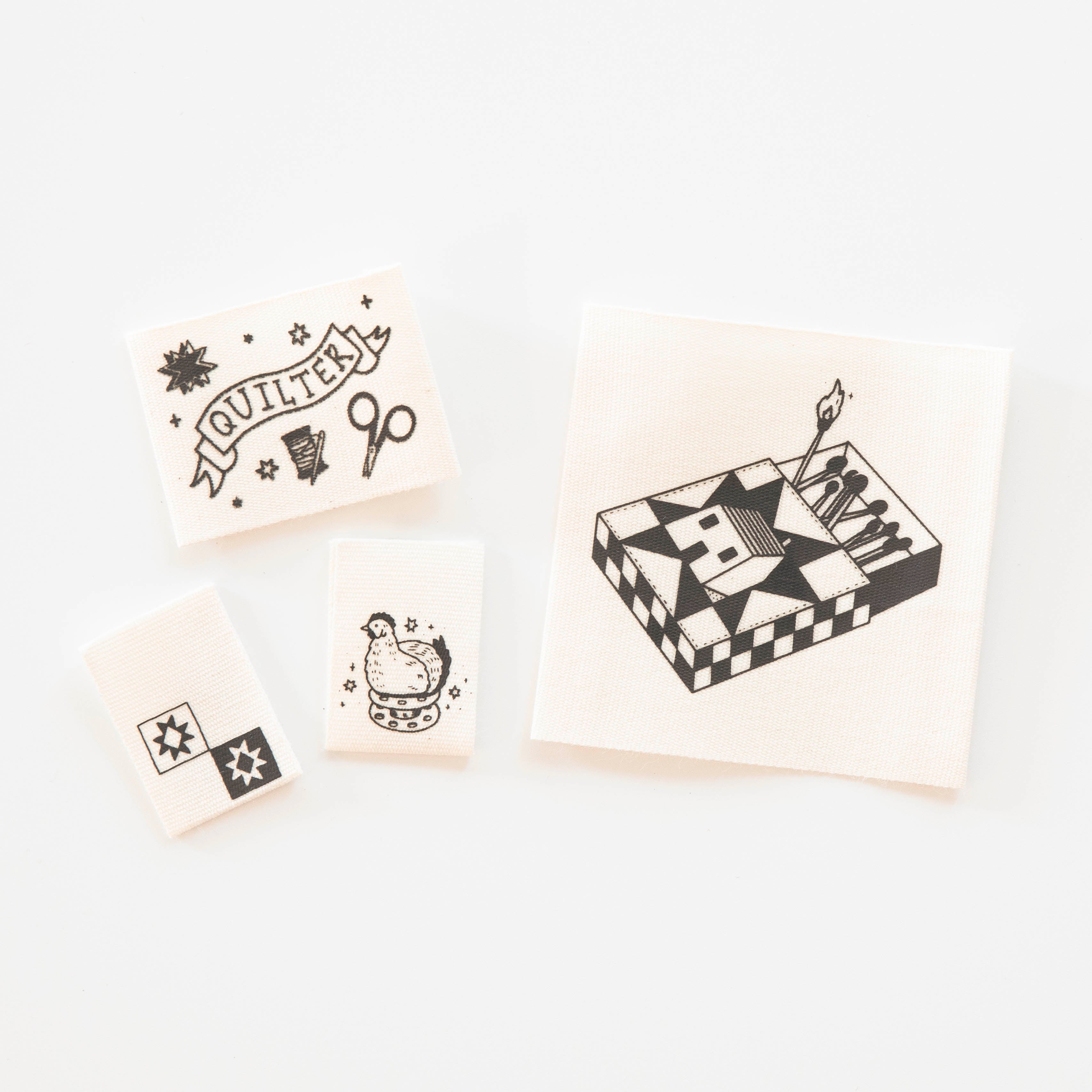 Quilty Tattoo Sarah Hearts Labels