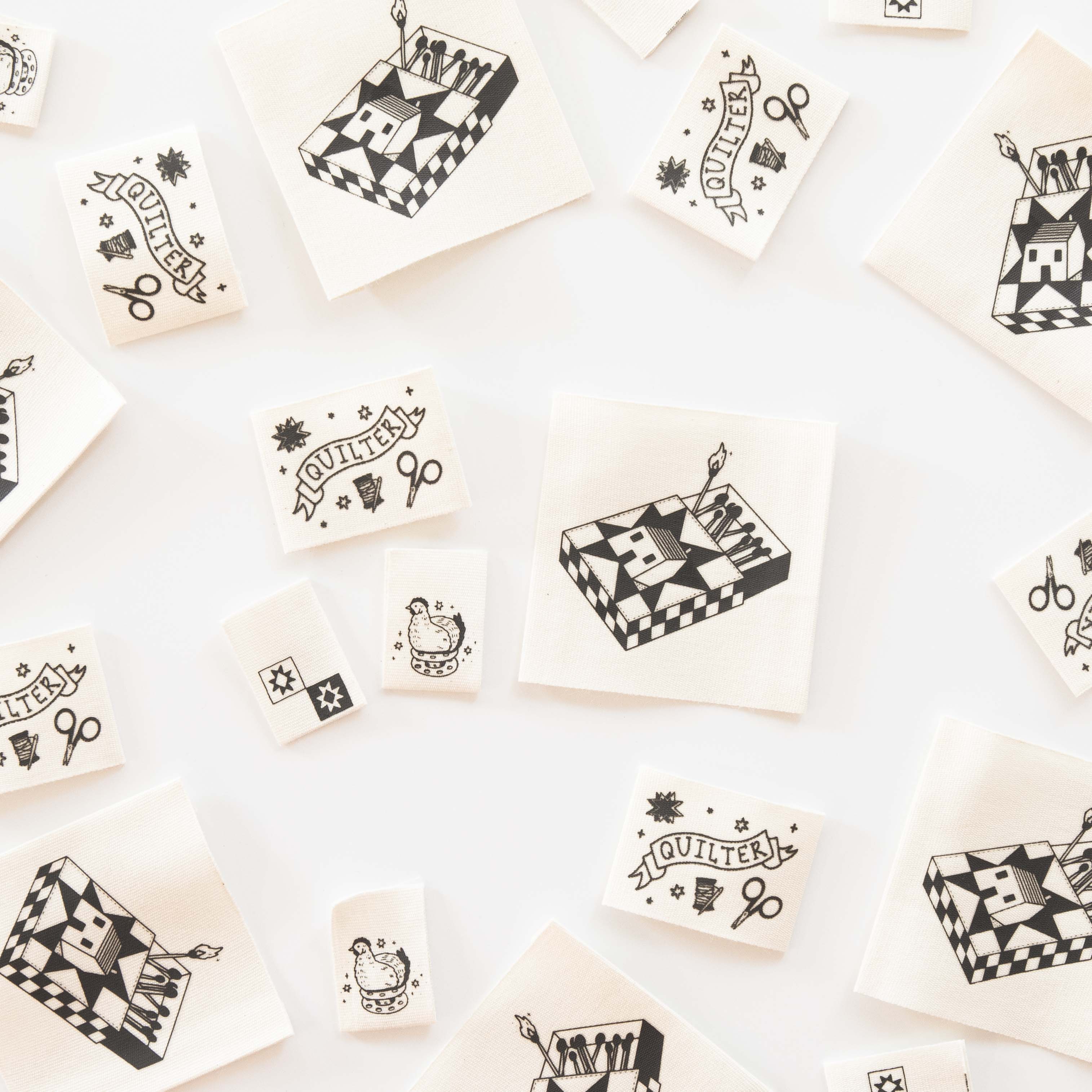 Quilty Tattoo Sarah Hearts Labels