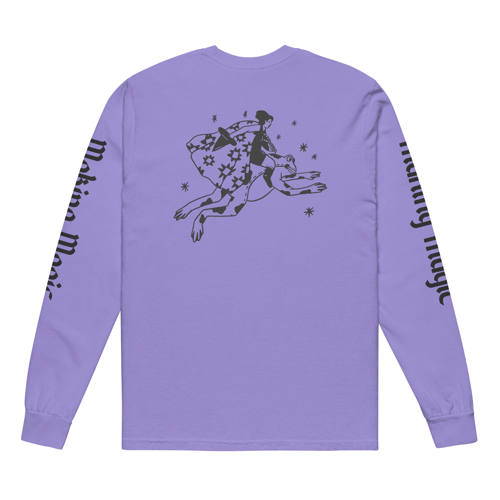 Quilty Toad Lady Long Sleeve