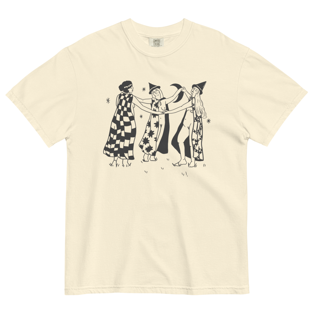 Quilty Witch Ladies T-Shirt