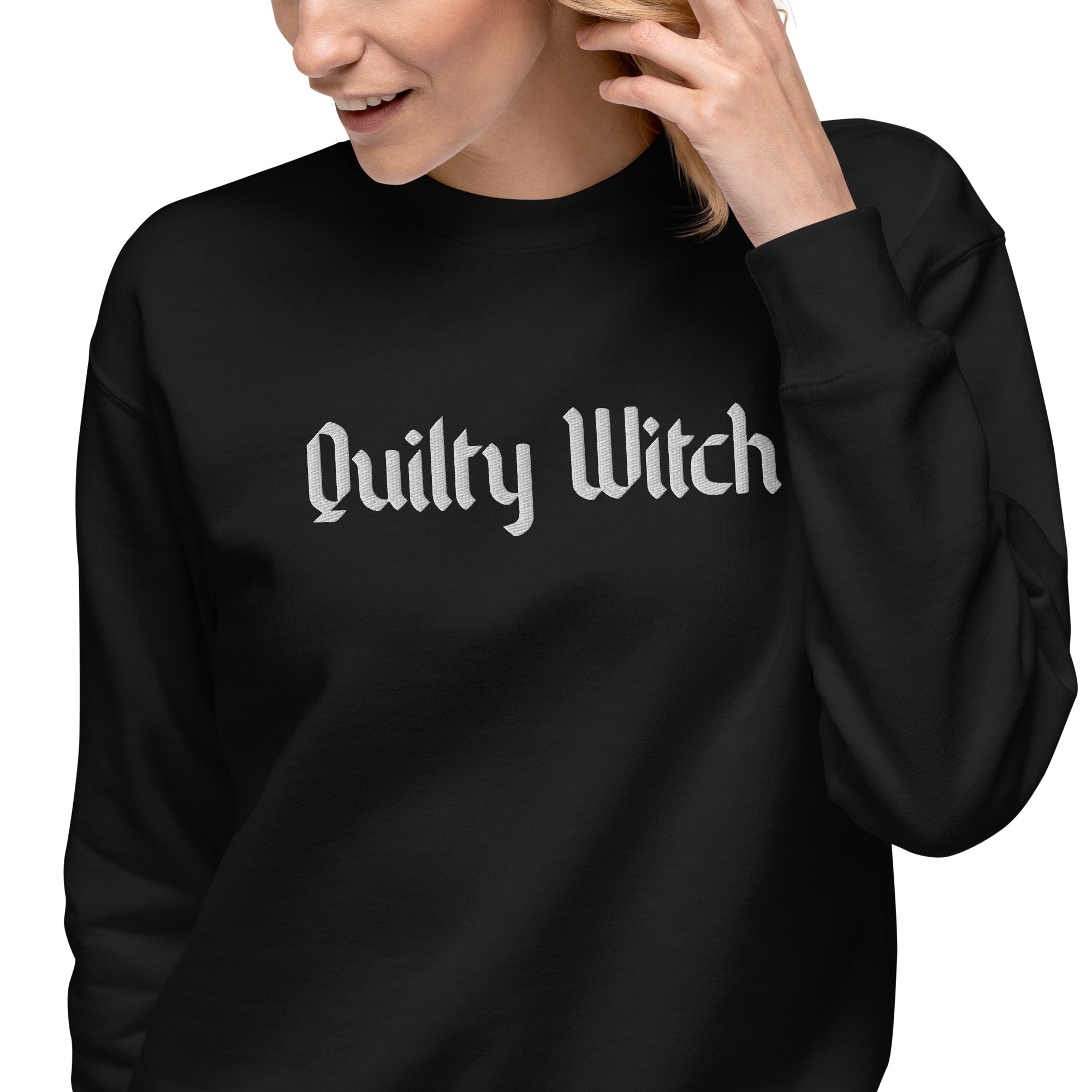 Quilty Witch Sweatshirt