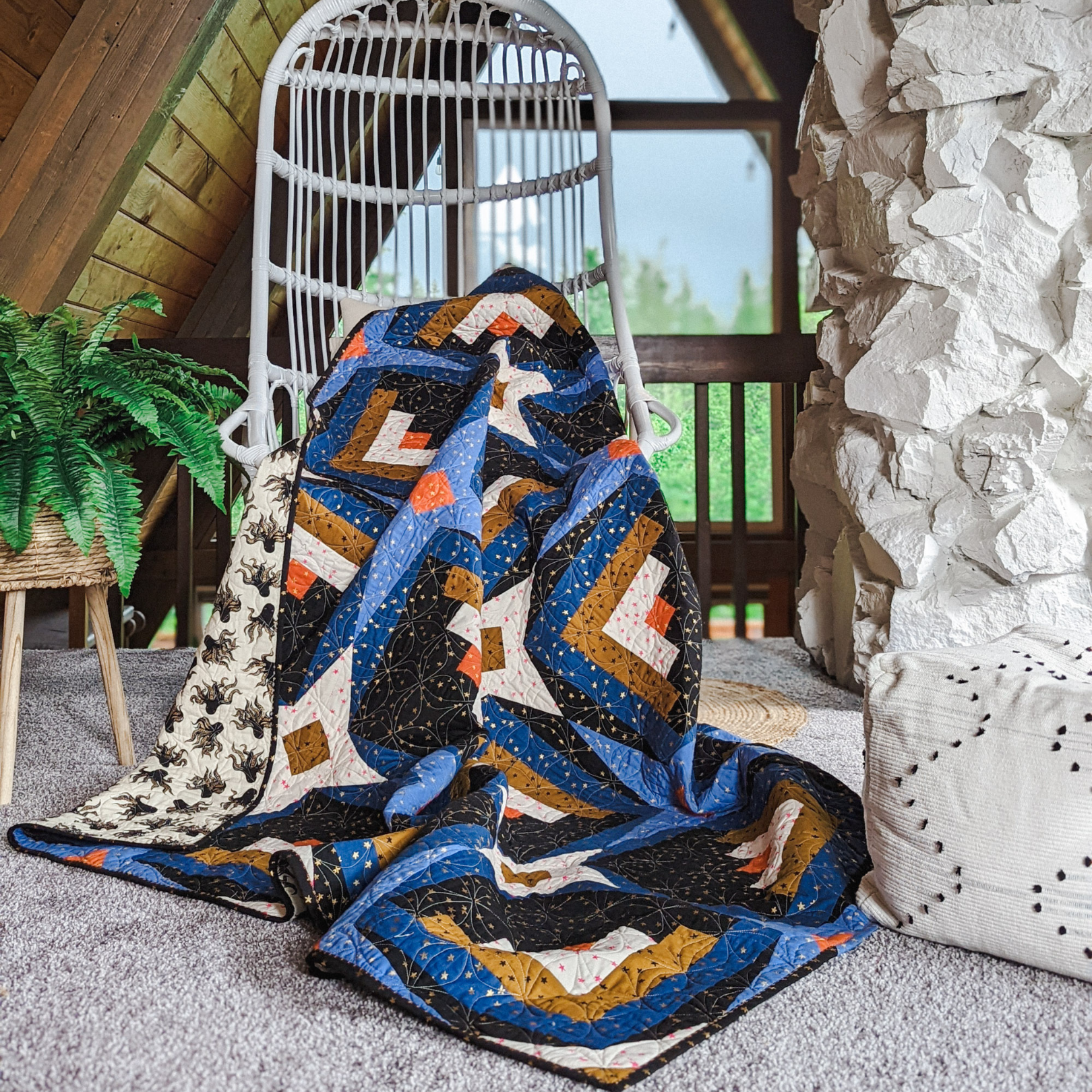 Sky Cabin Quilt Pattern (Download)