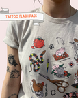 Quilty Flash Sheet - Tattoo Pass