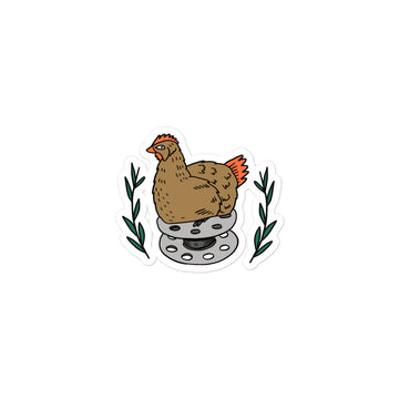 Bobbin Chicken Sticker