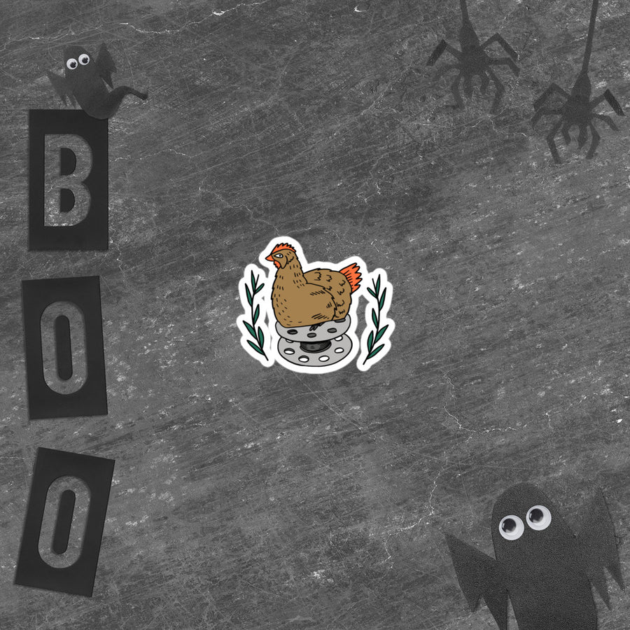 Bobbin Chicken Sticker