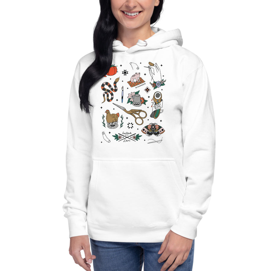 Quilty Tattoos - Unisex Hoodie